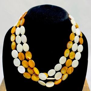 Three layer necklace